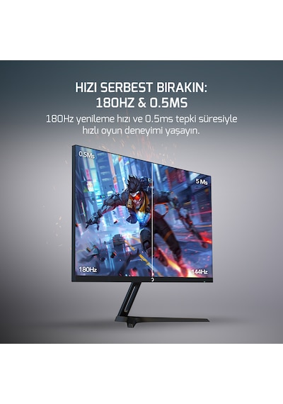 Gamepower Bull T20 Flat Fast Ips 180hz 0.5ms Fhd Gaming Monitör