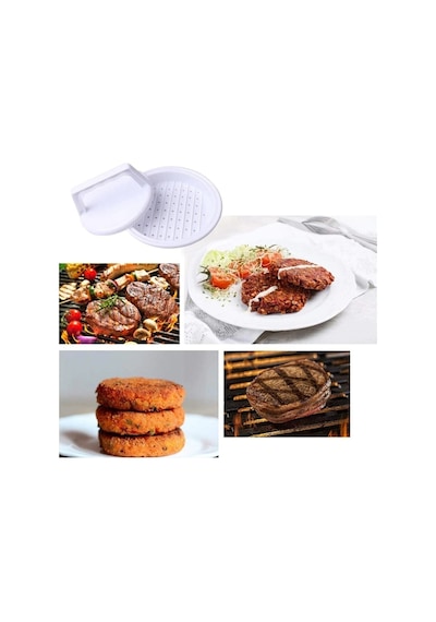 Hamburger Köfte Kalıbı, Köfte Presi Şekillendirici Burger Press Pratik Köfte Yapma Aparatı
