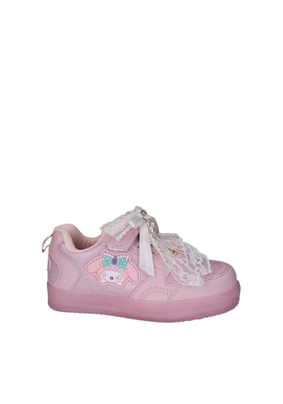 Zacoz Kız Çocuk Simli Kışlık Okul Ayakkabısı İnci Detaylı Kurdeleli Işıklı Sneaker Açıkpembe Zacoz Kız Çocuk Simli Kışlık Okul Ayakkabısı İnci Detaylı Kurdeleli Işıklı Sneaker Açıkpembe