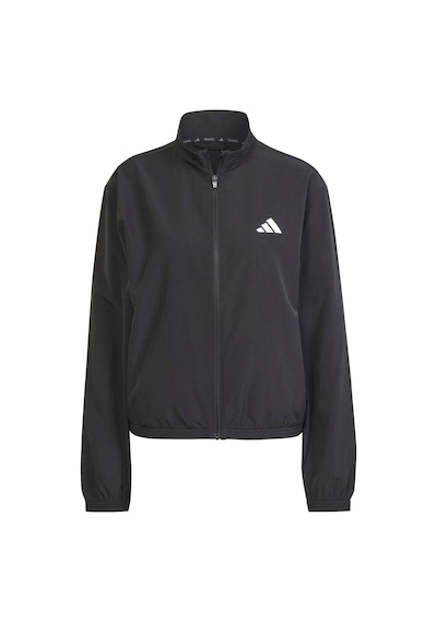 Black/whıte Adidas Kadın Koşu - Yürüyüş Eşofman Üstü We 3s Woven Jkt Jd6539 Siyah