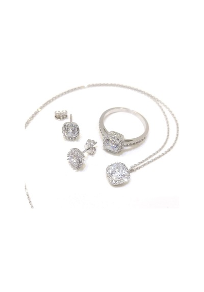 Tek Taş Set Takım 14 Ayar Altın (547473711)