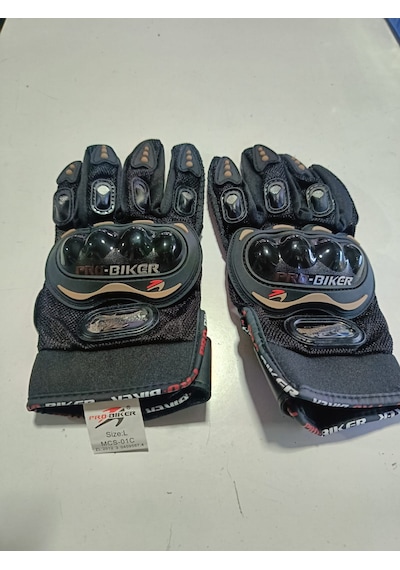 Korumalı Motosiklet Eldiveni Tse En 13594 Etiketli Yeni Yönetmeliğe Uygun L