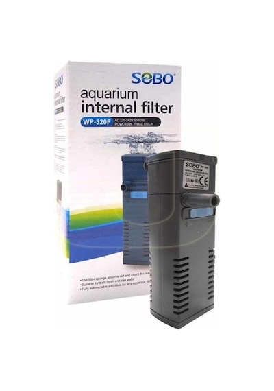 Sobo Akvaryum Iç Filtre WP-320F 4W 300 Lt/saat