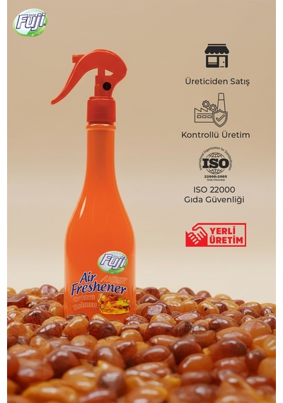 Amber Oda Spreyi 400 Ml - 6'lı Eko Paket Air Freshener Neon Amber Oda Kokusu Amber