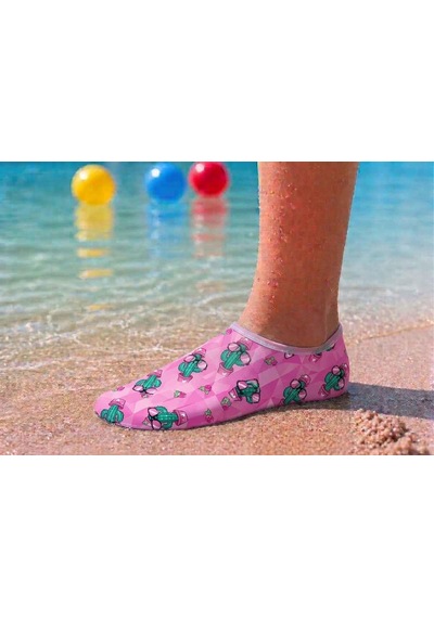 Gripptoes Kaymaz Damla Tabanlı Deniz&havuz Çorabı E2 Çok Renkli