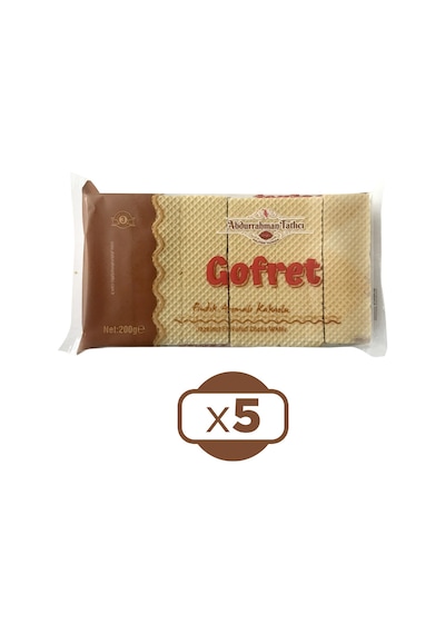 Abdurrahman Tatlıcı Gofret Kakaolu 5 x 200 G