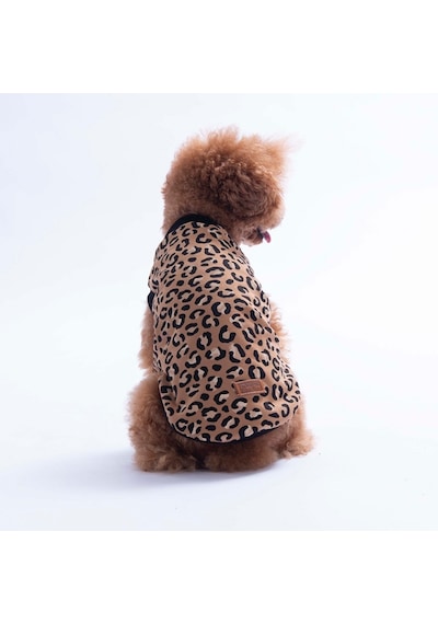 Nairobi Wild Tişört Kedi Köpek Tişörtü-leoparlı Kedi Köpek Kıyafeti