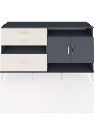 Hyperion Konsol 4 Raflı 3 Çekmeceli 2 Kapaklı 176x44x99 Antrasit- Antrasit-antrasit/aytaşı Hyperion Konsol 4 Raflı 3 Çekmeceli 2 Kapaklı 176x44x99 Antrasit- Antrasit-antrasit/aytaşı