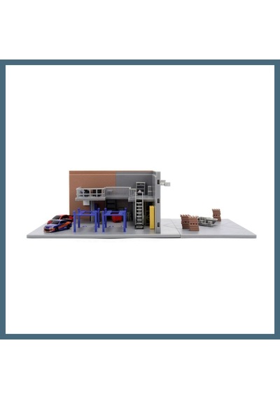 Bezos Hızlı Ve Öfkeli Han'ın Garajı Nano Diorama Seti Agc