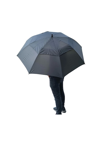Büyük Boy Karbon Fiber Baston Şemsiye 150 Cm Çap Renkli Çok Renkli