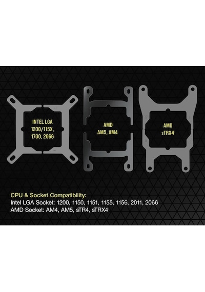 Corsair İcue H170i Elite Capellix Xt 420mm Sıvı İşlemci Soğutucusu