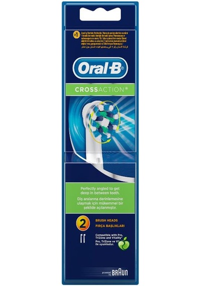 Oral-b Cross Action Diş Fırçası Yedek Başlığı 2 Adet