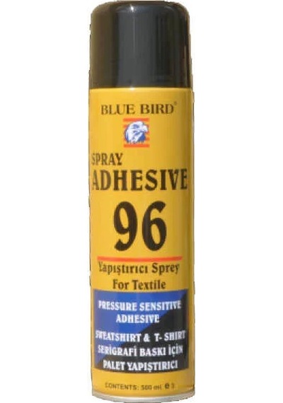 Blue Bird Adhesive 96 Serigrafik Baskı Otomatik Makina Yapıştırıcı Sprey