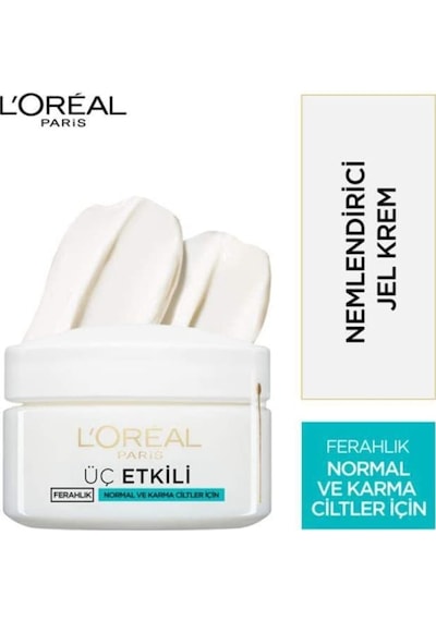 L'Oreal Paris Üç Etkili Fresh Jel Krem 50 ML