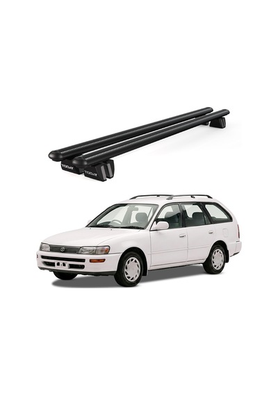 Pençe Toyota Corolla Sw 1993-1997 Uyumlu Siyah Ara Atkı 109cm Port Bagaj Tavan Barı