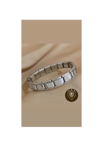 İtalyan Charm Bileklik Gri