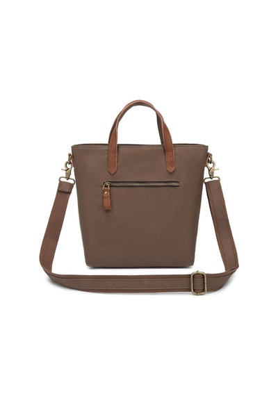 Kanvas Kumaş Kadın Çantası Elden Tutmalı Smart Bags 1328 Kahve 67132135