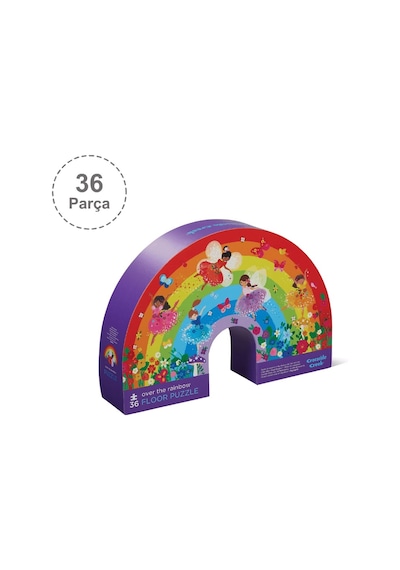 Crocodile Creek Dekoratif Puzzle 36 Parça Over The Rainbow