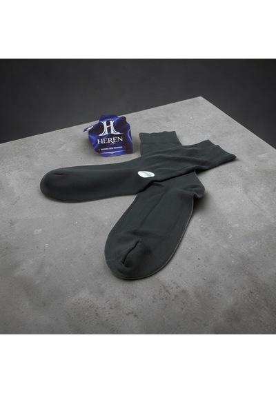Heren Socks Heren Bambu 4'lü Erkek Soket Çorap Siyah Premium , Burun Dikişsiz, Yıkamalı