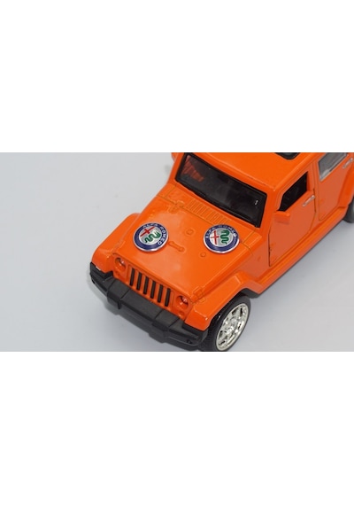 Alfa Romeo Oto Anahtar 3M Metal Alaşım Logo 2Li Set (263078912)