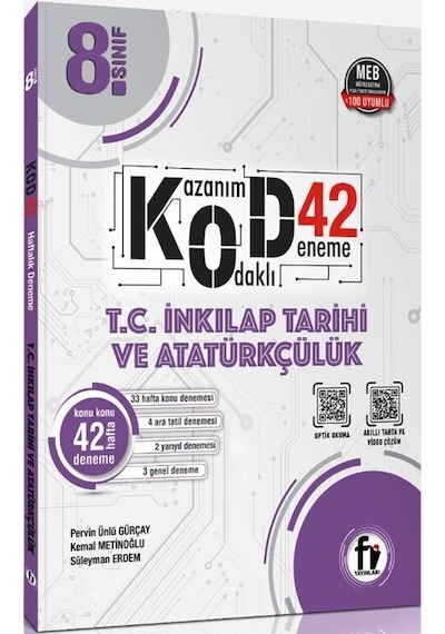 Fi Yayınları 8. Sınıf İnkılap Tarihi Ve Atatürkçülük Kod 42 Deneme