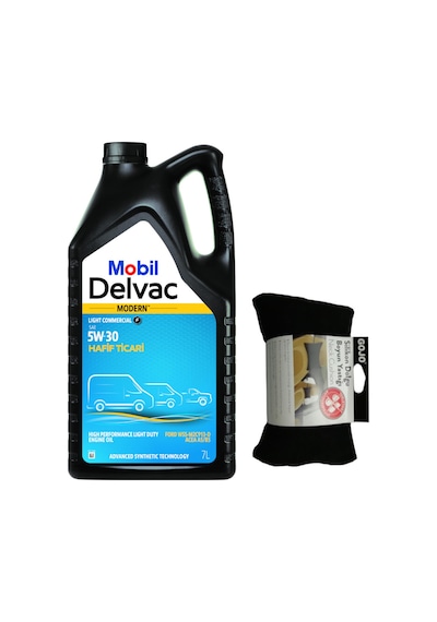 Mobil Delvac Modern Light Commercial F 5W-30 7 L + Gojo Silikon Dolgu Boyun Yastığı