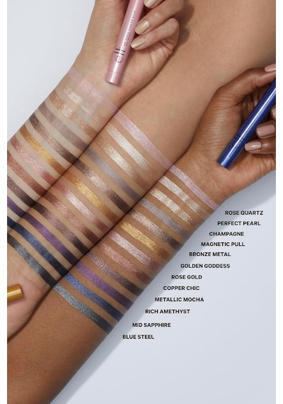 E.l.f. No Budge Shadow Stick Uzun Ömürlü Ve Silinmeye Dayanıklı Metalik Göz Farı Champagne 6
