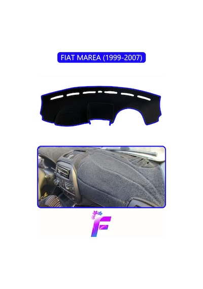 Fıat Marea 1999-2007 Torpido Örtüsü Güneşten, Isıdan, Çatlamadan Korur Oto Aksesuar E59