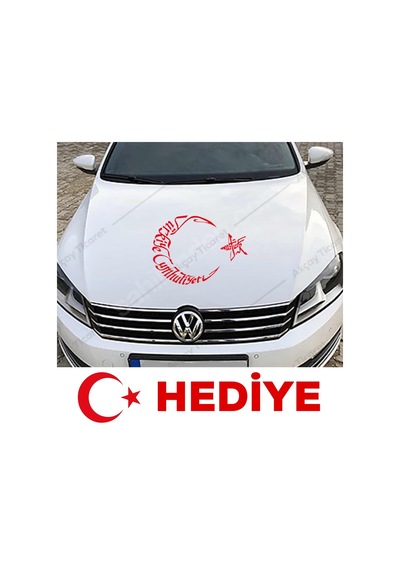 Ay Yıldız Türkiye Cumhuriyeti Sticker Atatürk Sticker Oto Sticker