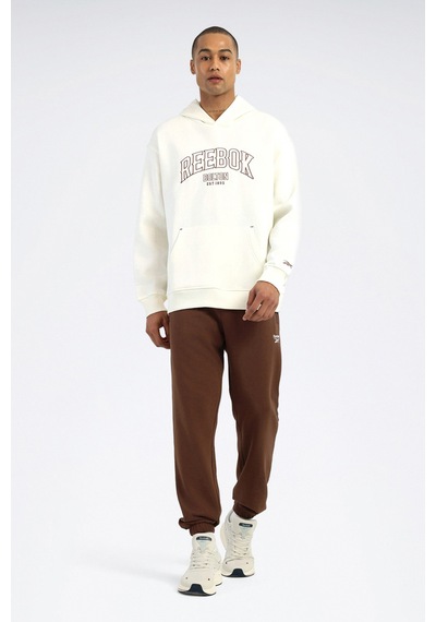 Reebok Sweatshirt Erkek Ekru Navarre Hoodıe 000000000102697505 Bej