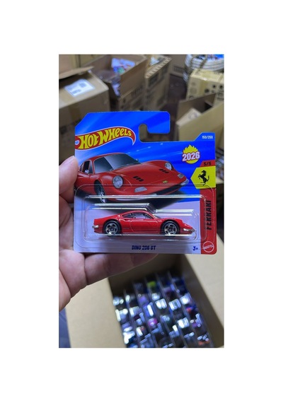 Ferrari Dino 206 Gt Metal Koleksiyon Oyuncak Araba Jjh56 Çok Renkli