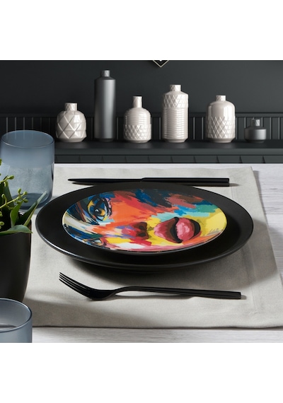 GÜRAL ATİNA 6 PARÇA BONE PASTA SETİ - 2090