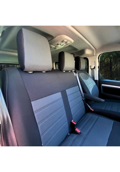 Citroen Jumpy 8+1 Uyumlu Araca Özel Oto Koltuk Kılıfı 158394