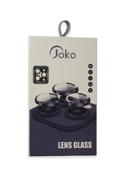 Cosmotex Joko Apple, Uyumlu iPhone 15 Pro Max Pvd Metal Kamera Lens - Gri