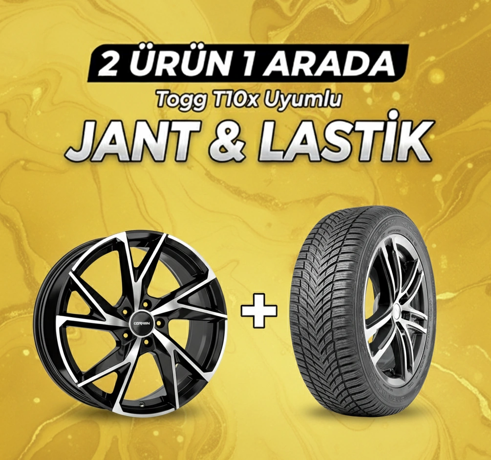ToggT10xNokian225/60R18 4Mev.Las.4 Ad. Yıl:2025+CA238018BP18"Jant 4Ad.