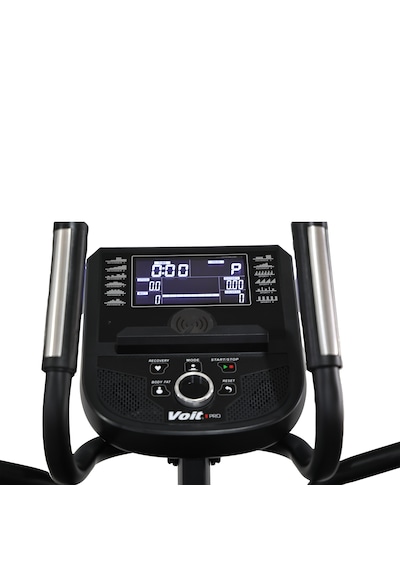 Voit Pro Ct3000 Profesyonel Eliptik Bisiklet 32 Kademe Pms Direnç, 8 Kg Volan, Bluetooth, Kinomap & Zwift Uyumlu, 7'' Lcd Ekran Siyah