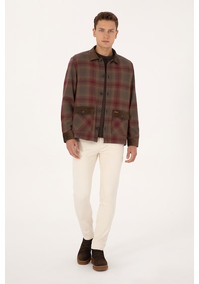 U.S. Polo Assn. Erkek Bordo DOKUMA MONT 50308360-VR177