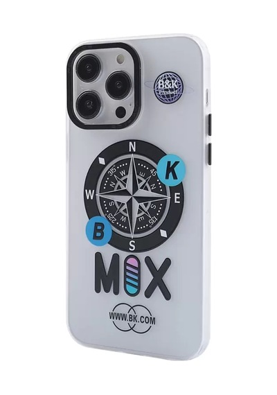 Newface Apple İphone 13 Pro Kılıf Apollo Magneticsafe Desenli Kapak - Apollo Şeffaf - 3