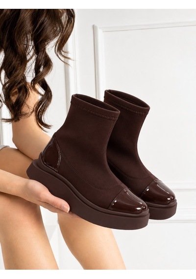 Dabab Shoes Kadın Acı Kahve Strej Dalgıç Maxi Model Rugan Detaylı Kalın Poli Taban Bot Kahverengi Dabab Shoes Kadın Acı Kahve Strej Dalgıç Maxi Model Rugan Detaylı Kalın Poli Taban Bot Kahverengi