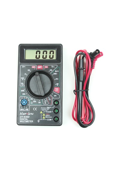Dt-830d Dijital Ölçü Aleti Multimetre Siyah Renk
