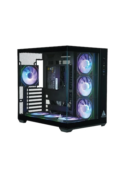 AERSTONE Hyperion 1000 Watt 80+ Gold 7 Fanlı RGB Akvaryum Oyuncu Kasası