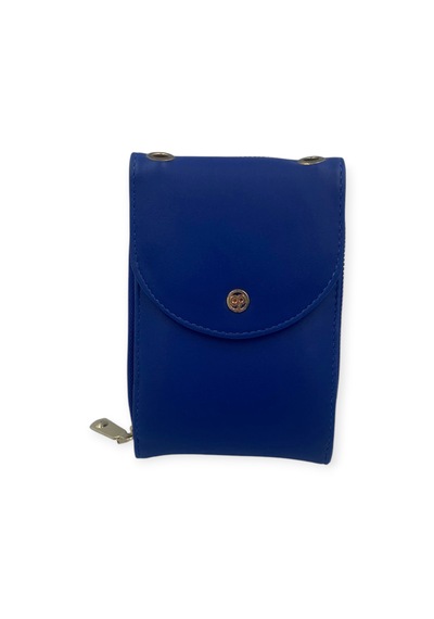 Ollbag Ol-1093i Kadın Zincir Askılı Mini Çanta Cüzdan Lacivert