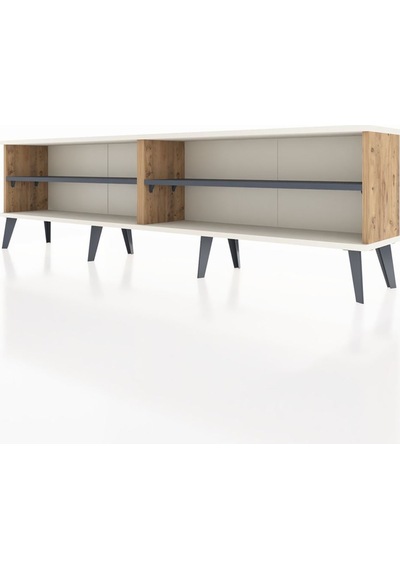 Arges Tv Ünitesi 2 Raflı 176x30x51 Çam-aytaşı/antrasit Aytası/antrasıt Arges Tv Ünitesi 2 Raflı 176x30x51 Çam-aytaşı/antrasit Aytası/antrasıt