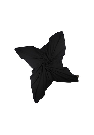 Mim Eşarp Enba Aerobin Jazz Caz Siyah Eşarp 120x120 Cm Siyah