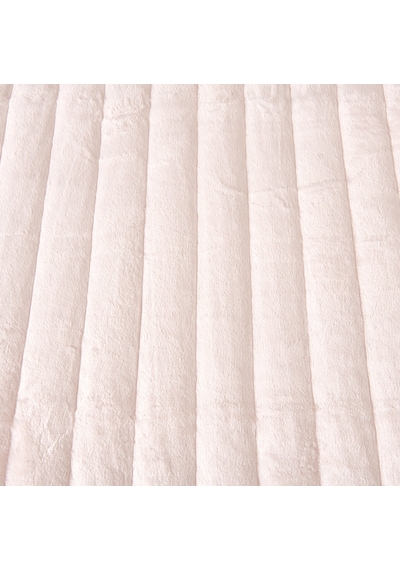Soft Magro Tek Kişilik Yatak Örtüsü - Ekru - 160x230 Cm Renkli