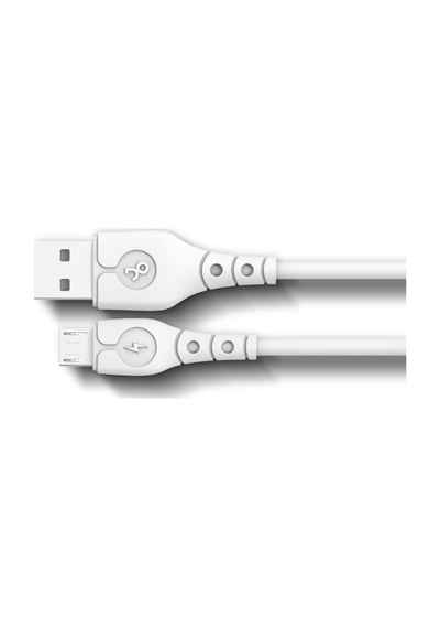 Jopus Universal Micro Data Kablosu Jo-dk9 J-well, Beyaz, 1mt 0.1 M