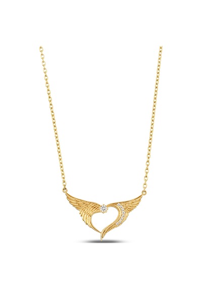 Love Angel Kolye Altın