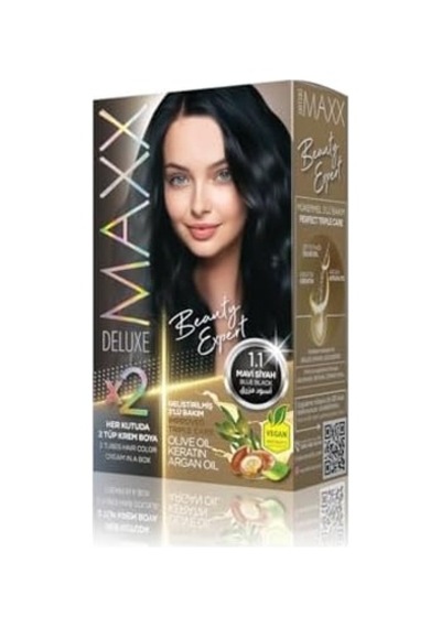 Beauty Expert Set Saç Boyası 1.1 Mavi Siyah