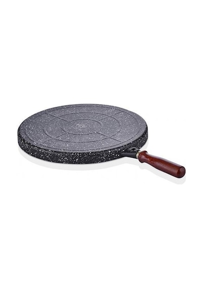 Taç Döküm Granit Gözleme Tavası 36 cm Siyah TAC-6343