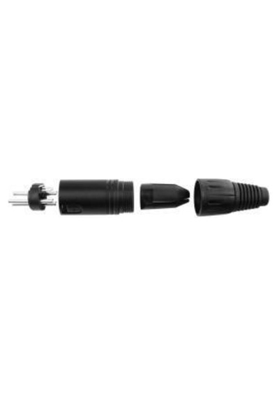 Xlr Konnektör - 3 Pin - Erkek - Siyah -